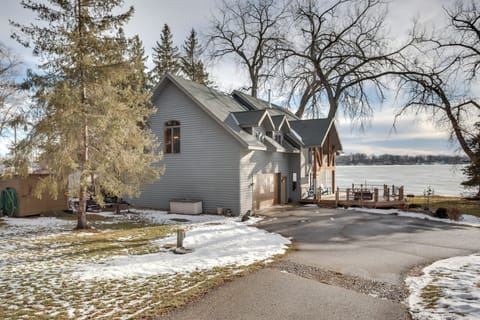 Property Exterior | Lake Views | Wood-Burning Fire Pit (Wood Not Provided)