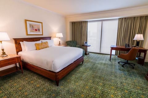 Stretch out in a spacious room with soothing natural light.