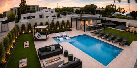 $800k Backyard Just added, 2 pools!