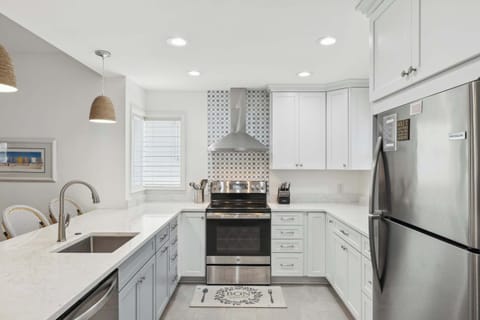 Whip up your favorite meals in the full kitchen 