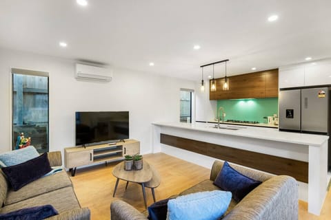 Lovely open plan living area showcasing the modern home.