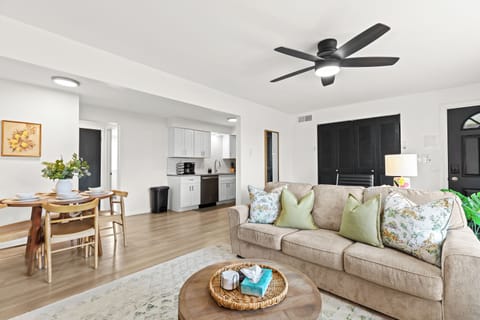 Step inside to a professionally styled space with cozy furnishings, modern lighting, and thoughtful details.