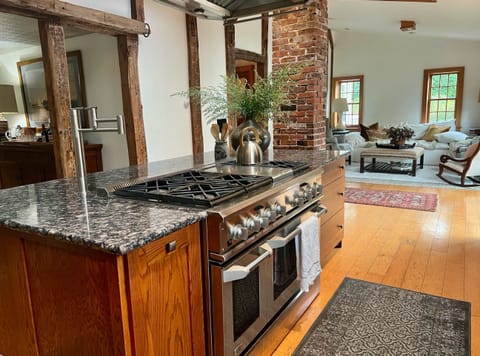 Chef's kitchen with large island that is perfect to create a great meal.