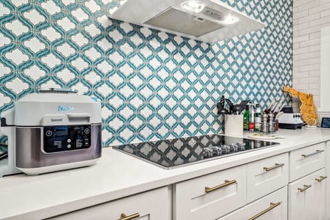 A beautiful backsplash.
