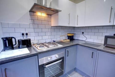 Our kitchen has everything you'd expect in a family home including microwave, kettle & toaster. We provide complimentary teas & coffee