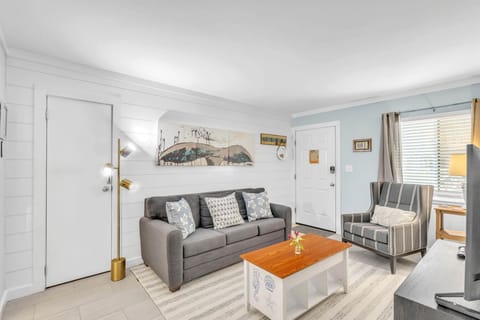 Open Living Space with Sofa Bed