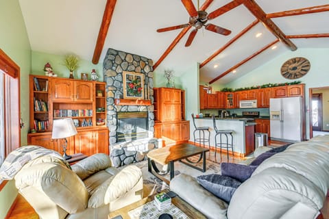 Red Lodge Vacation Rental | 3BR | 2BA | 2,100 Sq Ft | Stairs Required to Enter