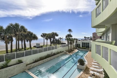 Inviting lap pool