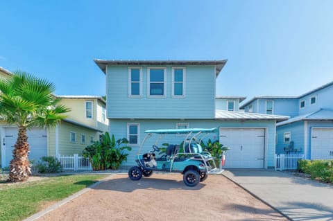 Outdoor parking area includes 3 parking spots. Private entrance. Golf cart (included) and Garage used for golf cart parking only.