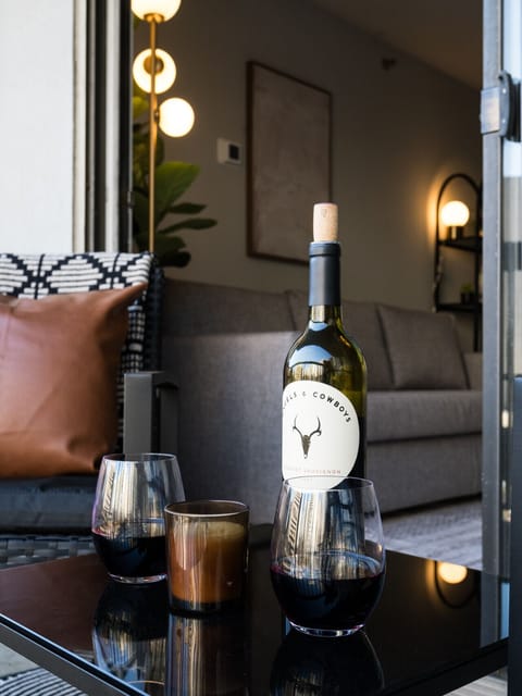 You’ll enjoy sipping your morning coffee or evening drinks on this private balcony, where you can relax and take in the fresh air.