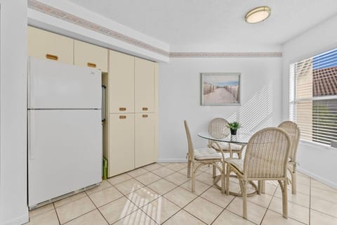 Kitchen with Seating Area