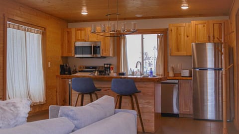 Living Room + Kitchen