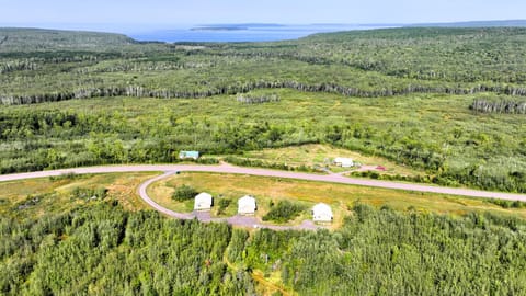 Bird`s Eye View of Cabins