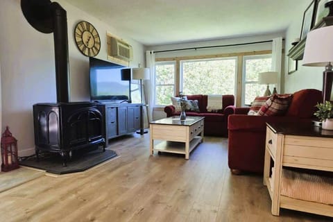 Living Area with Fireplace