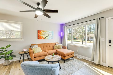 North Charleston Vacation Rental | 3BR | 1BA | 4 Steps to Enter | 1,100 Sq Ft