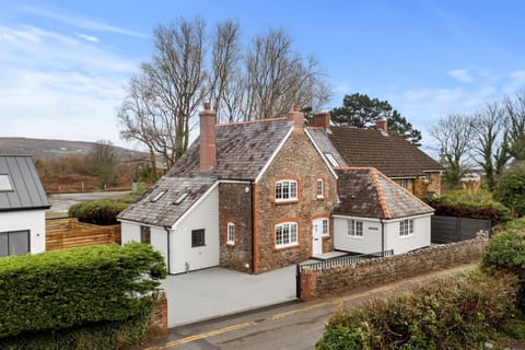 The exterior of Oxwich Retreat, Gower