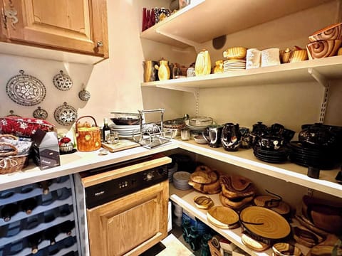 collection of festive plates and cutlery 