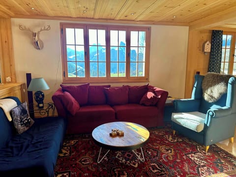 overview of living room sitting area