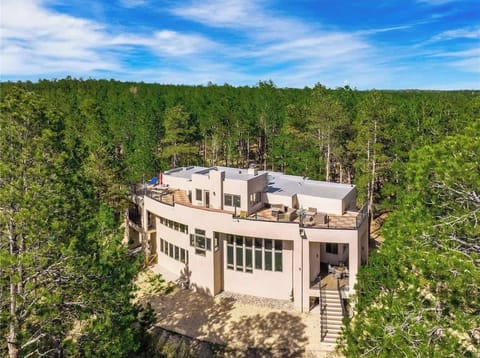 Our dream home we hope to share with you. 6000 square foot luxury Colorado Springs home on 8 acres in the Black Forest. 