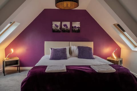 Spacious double bedroom.