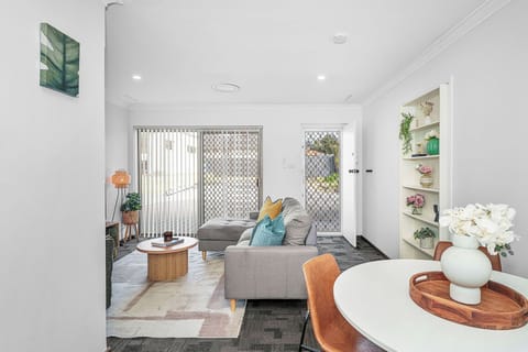 Experience a calm and welcoming retreat in our thoughtfully styled living space.