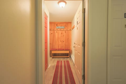 Enter condo from the hall