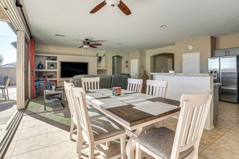 Dining Area | Full Kitchen | Central A/C