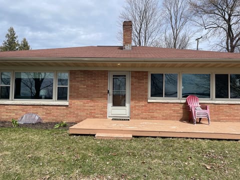 view of house from lake