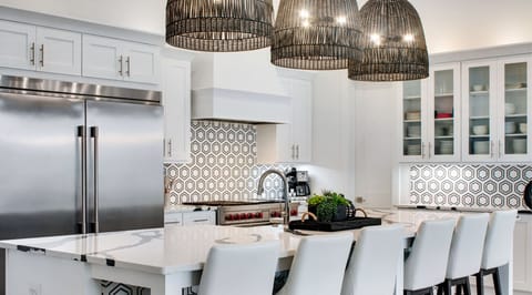 Second Floor Gourmet Kitchen - Bar Seating - Two Microwaves - Two Dishwasher - Double Oven