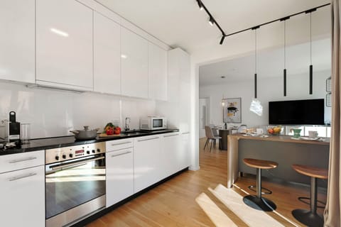 Kitchen and dining area