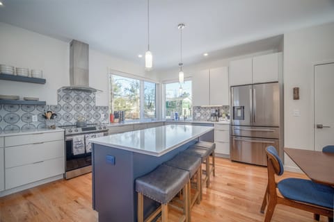 Kitchen with Stainless Appliances