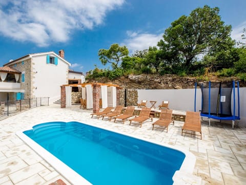 Blue, Swimming Pool, Home, Composite Material, Resort, Outdoor Furniture, Estate, Eco Hotel, Villa, Flagstone