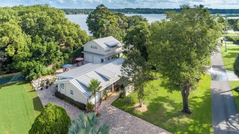 The Loft is situated towards the back of the main house, on the second floor. 