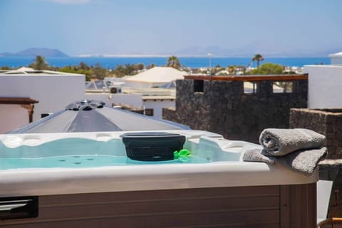 View from Villa Amana in the 5-star Vista Lobos resort overlooking the Atlantic.