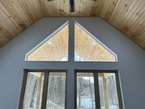 View of lake from Great Room.