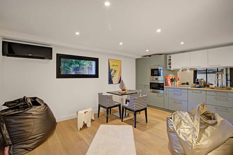 Kitchen and dining area