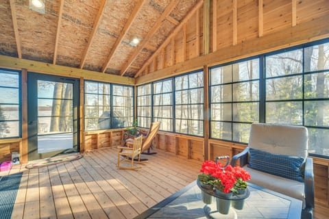Screened Porch | Lake Views