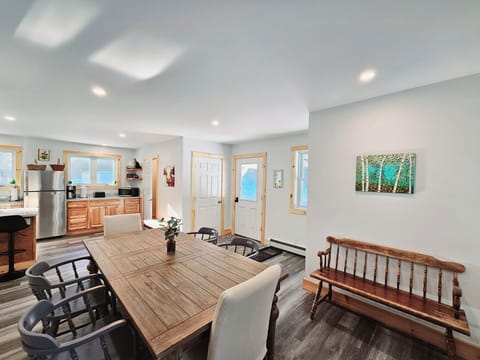 Dining area and entrance