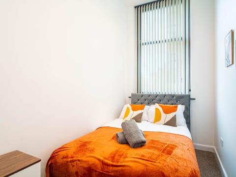   warm bedroom space