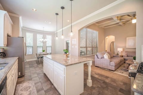 Full kitchen and Living Room View