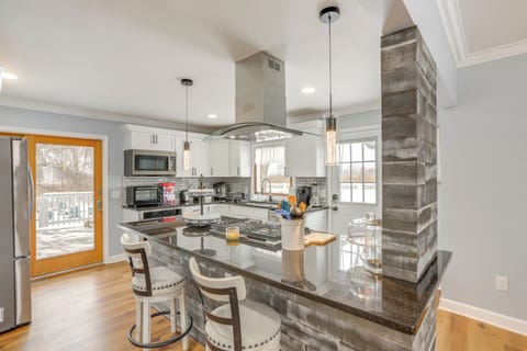 Kitchen | 1st Floor | Drip Coffee Pot | Keurig | Toaster Oven | Pressure Cooker