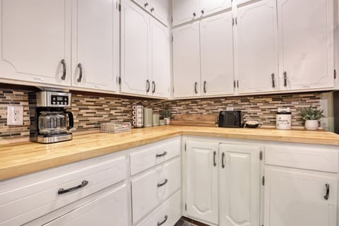 Fully-stocked kitchen! Indulge in culinary luxury within your own private oasis.