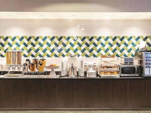 Fuel up easily with cereals, pastries, and ready-to-go breakfast.