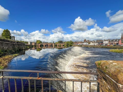 Outdoor area | Fleet Townhouse, Gatehouse of Fleet