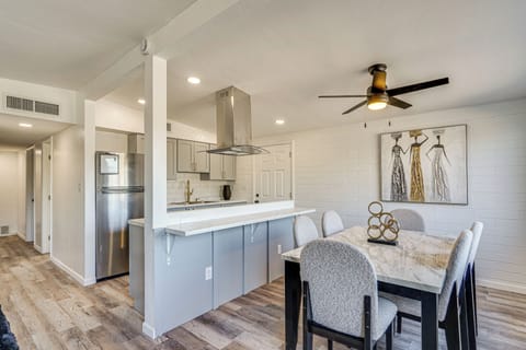 Property Interior | Single-Story Home | Free WiFi | Central A/C & Heating