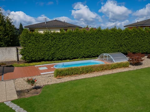 Blue, Swimming Pool, House, Home, Residential Area, Roof, Estate, Farmhouse, Cottage, Resort