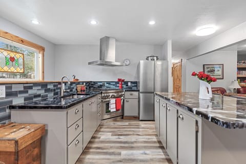 Kitchen View second sink area