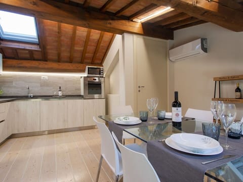 Interior Design, Wood, Ceiling, Flooring, Floor, Room, Furniture, Apartment, Kitchen, Wood Flooring