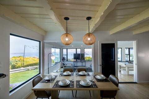 Dining Room with Pacific Ocean views
