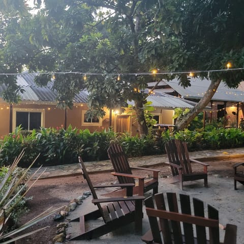 Outside sitting area